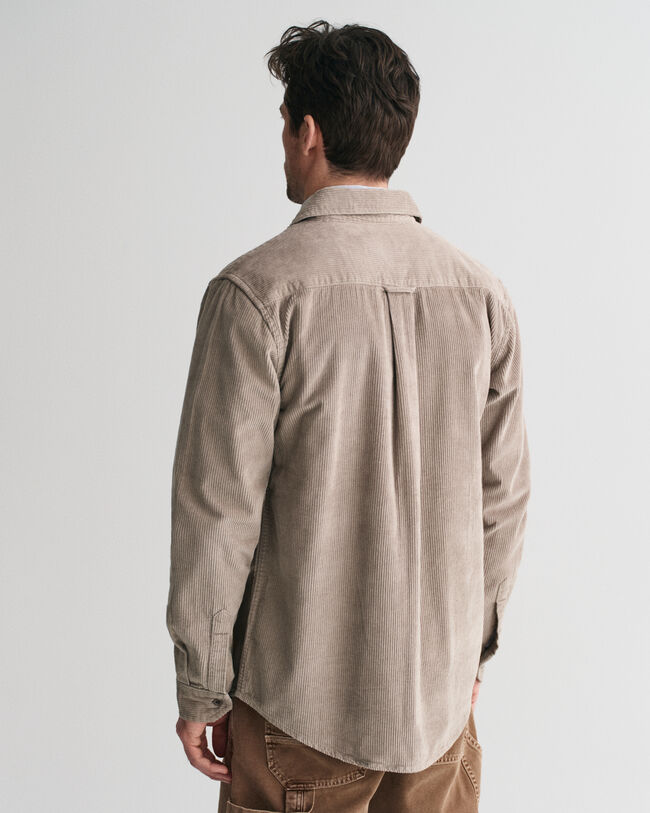 Regular Fit Corduroy Overshirt