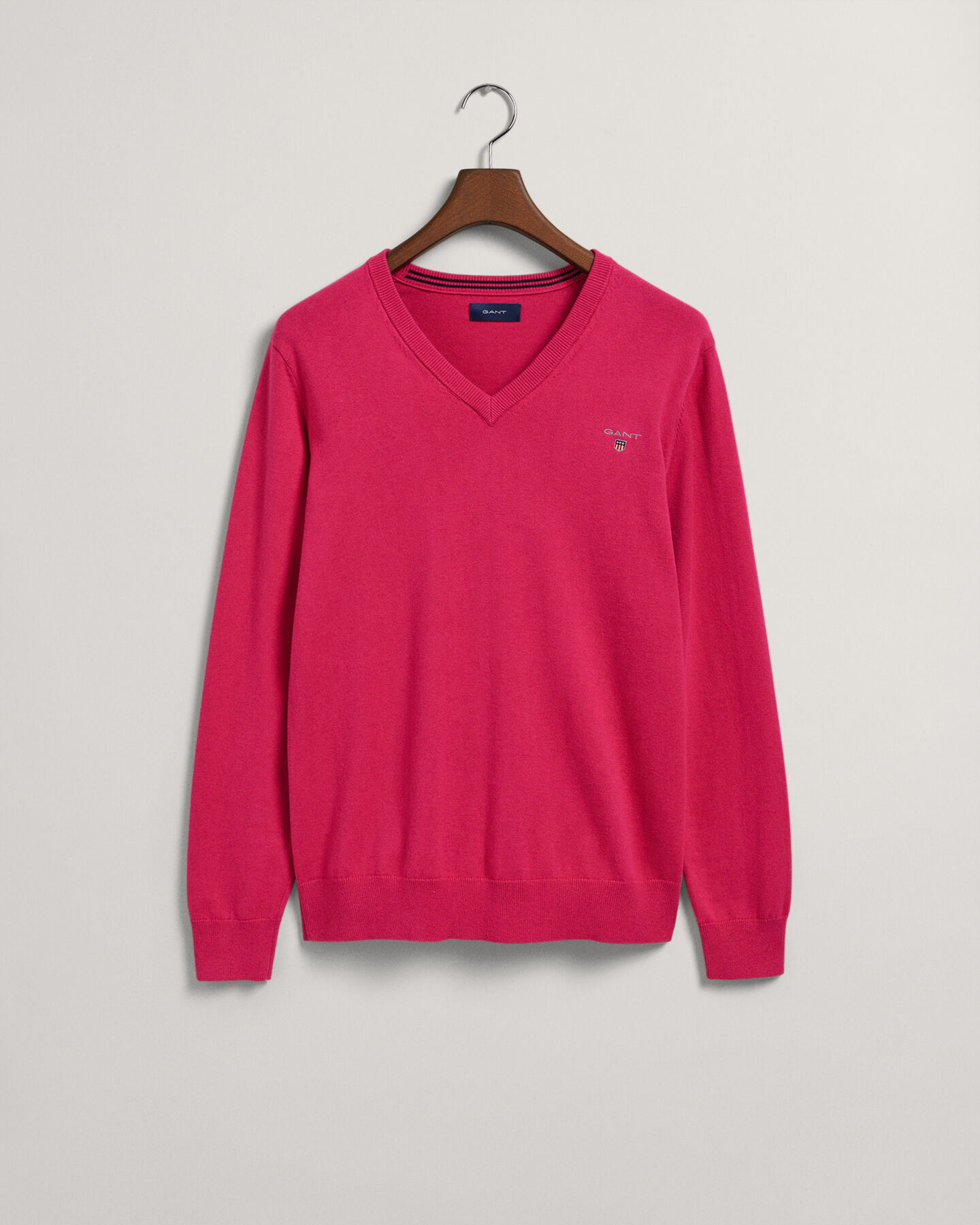 Classic Cotton V-Neck Sweater