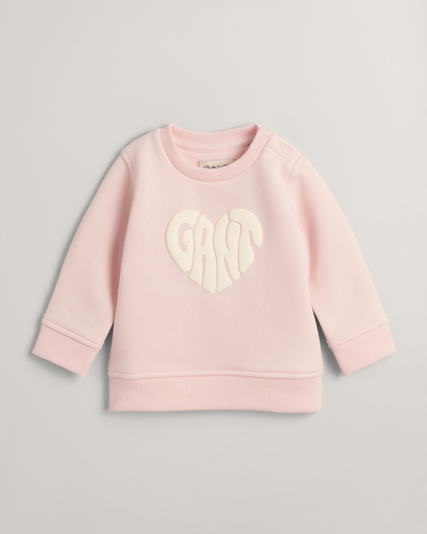 Baby Heart Graphic Crew Neck Sweatshirt