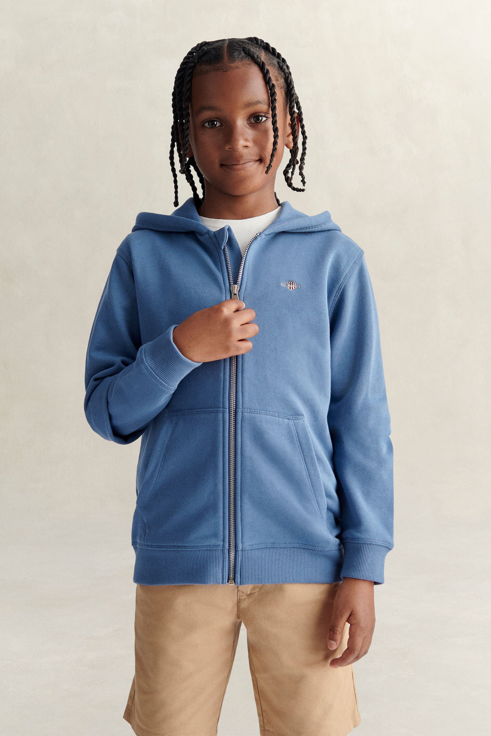 Teens Shield Zip Hoodie