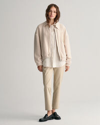 Relaxed Fit Striped Linen Shirt