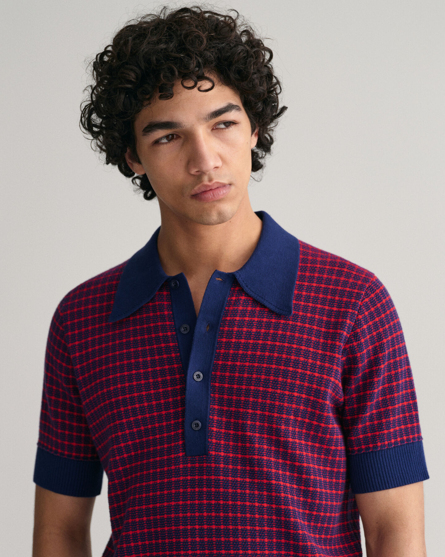 Two-Toned Polo Shirt