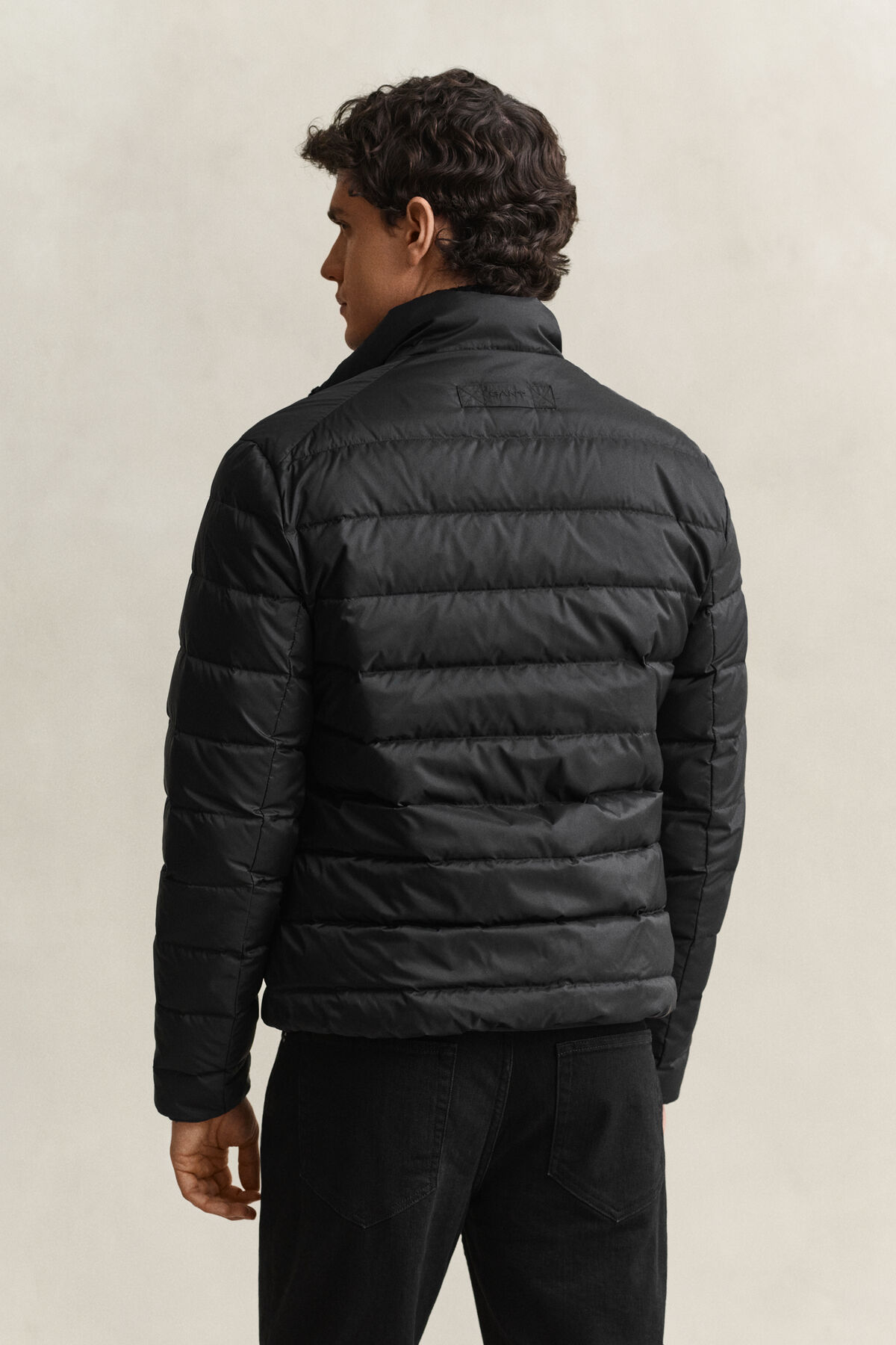 Light Down Jacket — BLACK