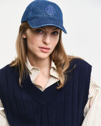 Wide Ribbed Wool V-Neck Sweater Vest