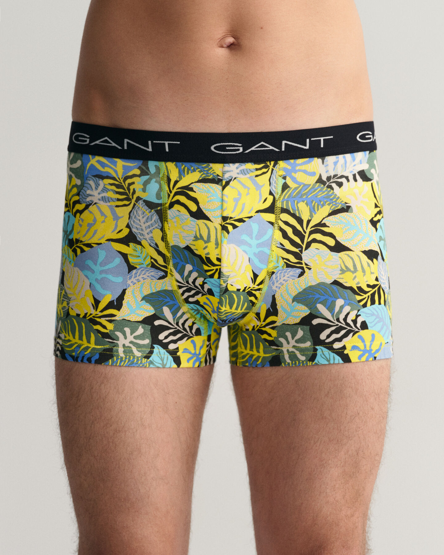 3-Pack Tropical Print Trunks