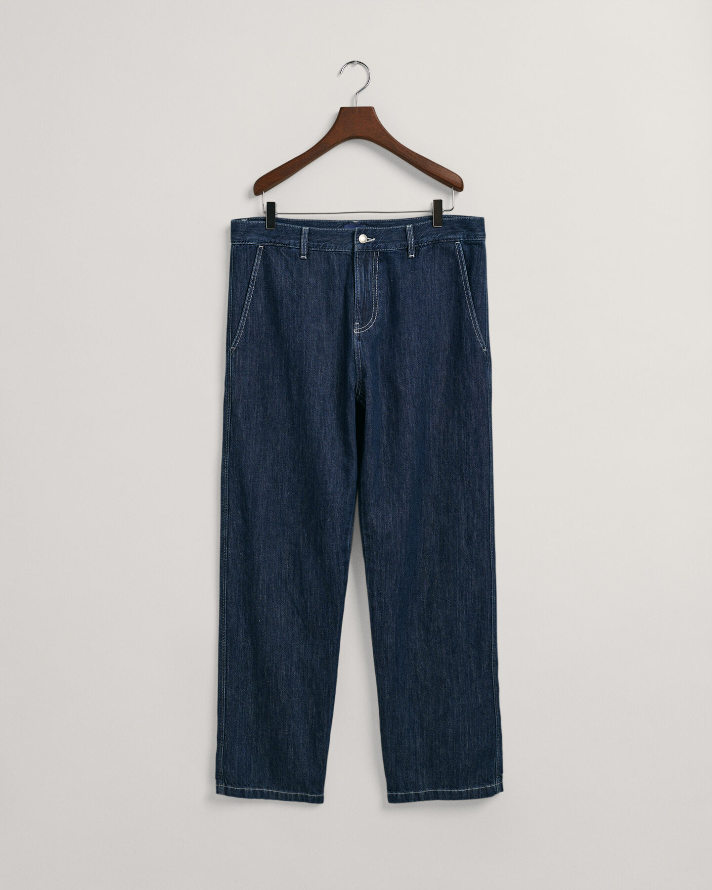 Relaxed Fit Cotton Linen Jeans