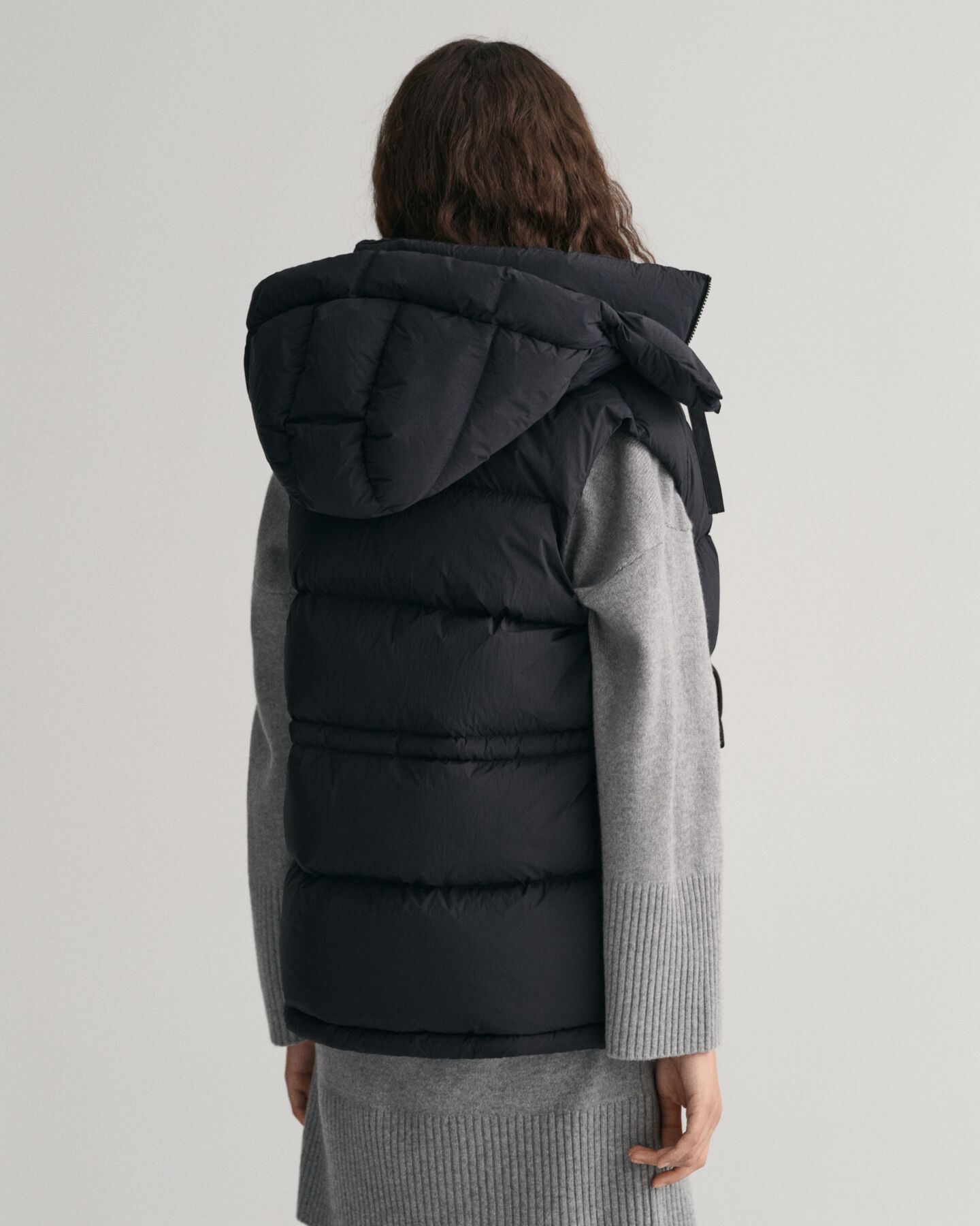 Mid Length Down Vest