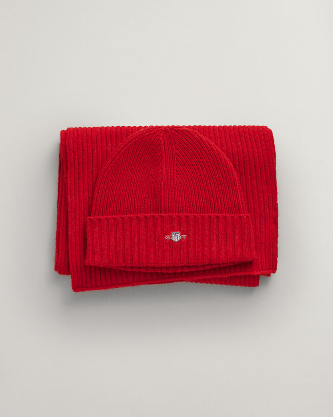 Shield Beanie & Scarf Gift Set