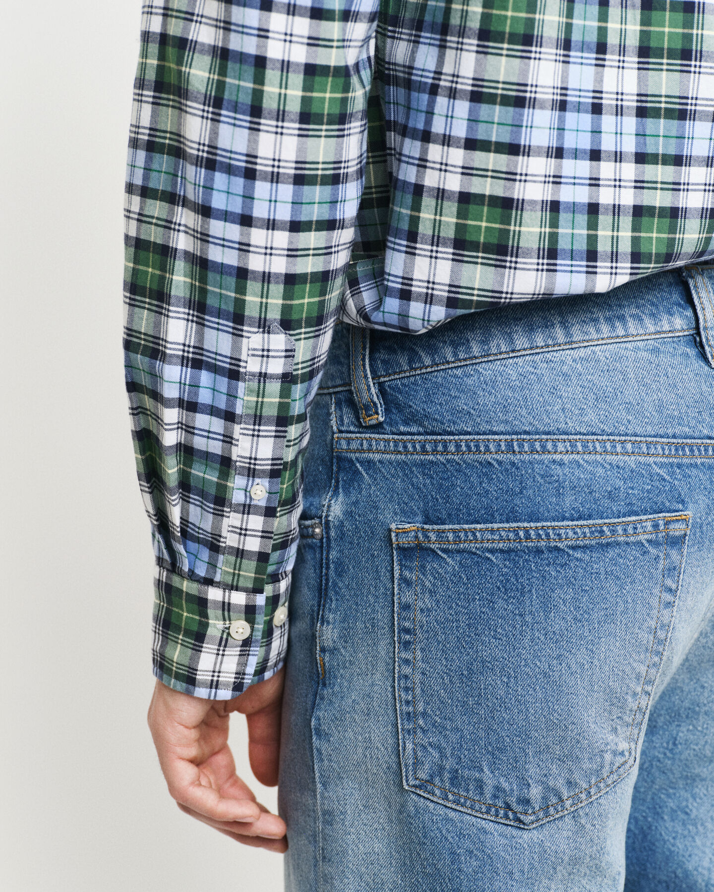 Regular Fit Checked Archive Oxford Shirt