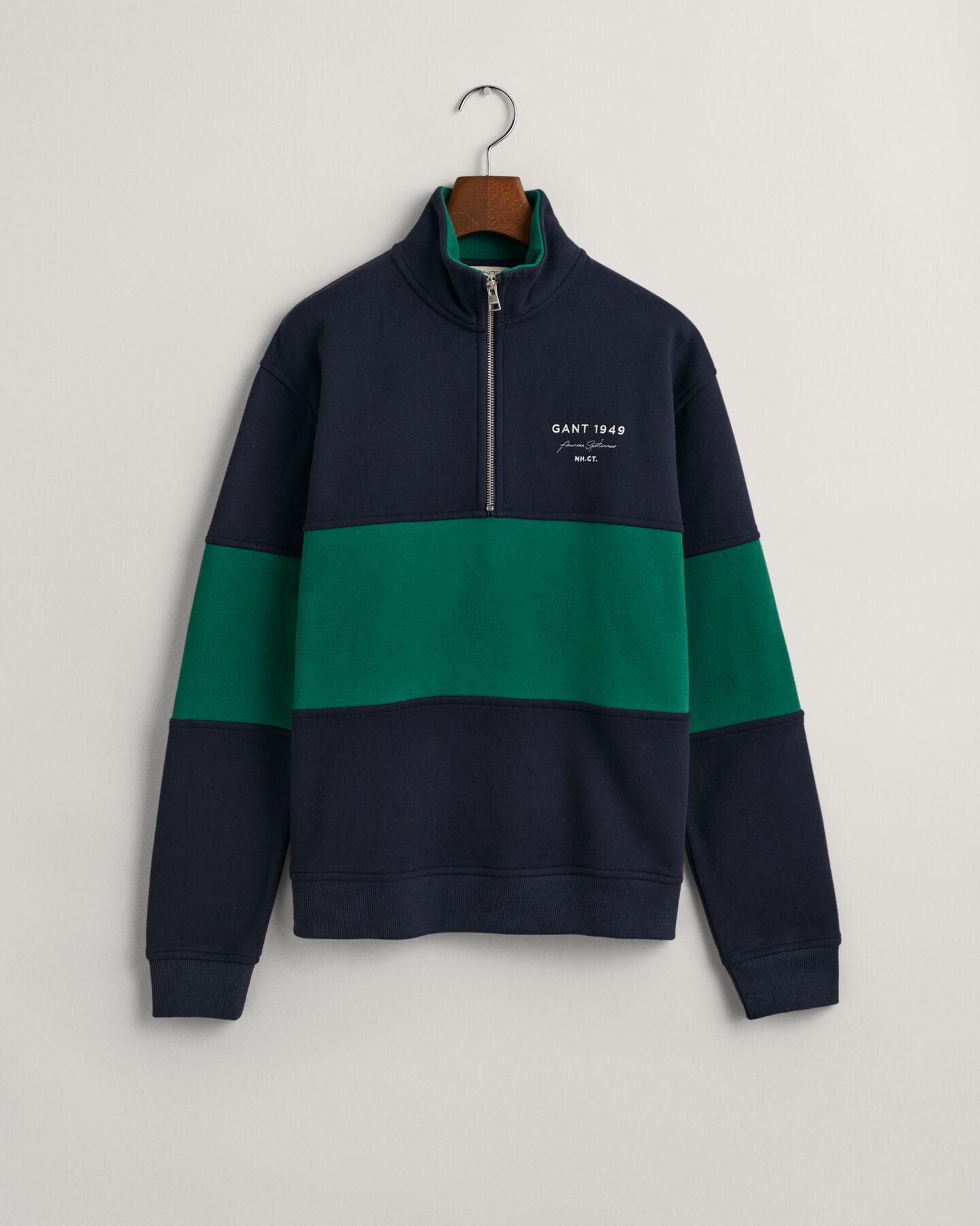 Teens Color Blocked Half-Zip Sweatshirt