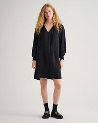 Stand Collar Dress