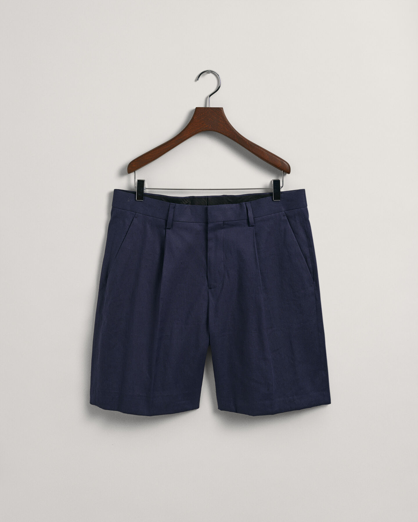 Cotton Linen Suit Shorts