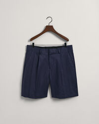 Cotton Linen Suit Shorts