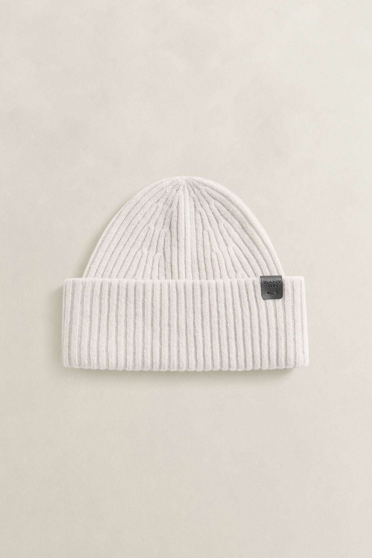 Lambswool Beanie — CLAY BEIGE