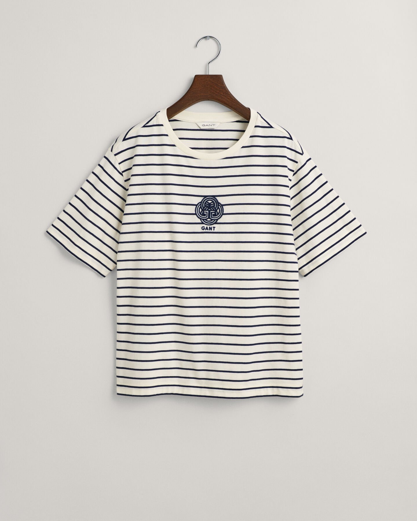 Striped Monogram T-Shirt