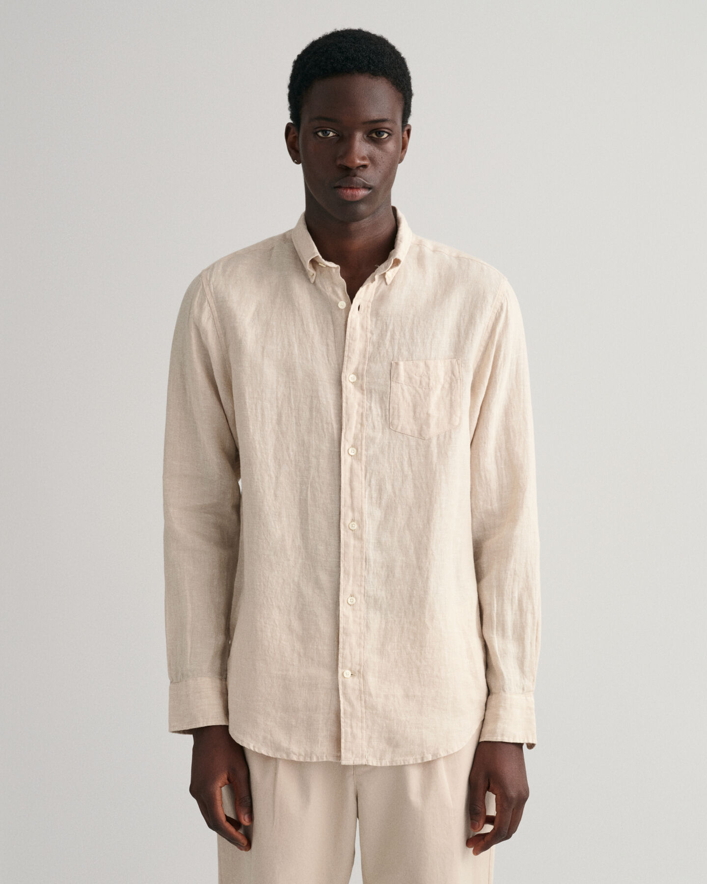 Regular Fit Linen Shirt