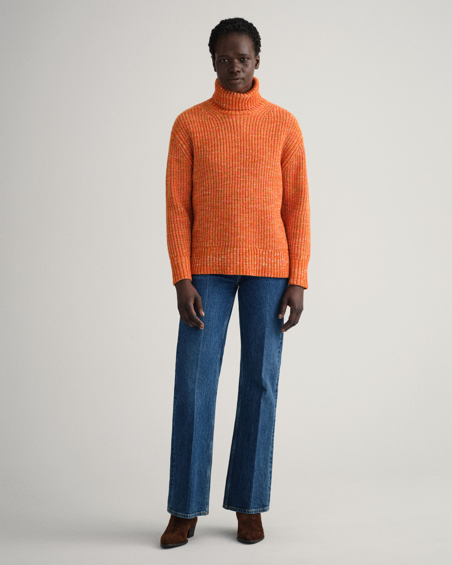 Multicolor Rollneck Sweater