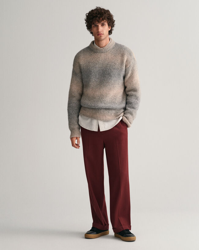 Wool Twill Suit Pants