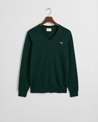 Classic Cotton V-Neck Sweater