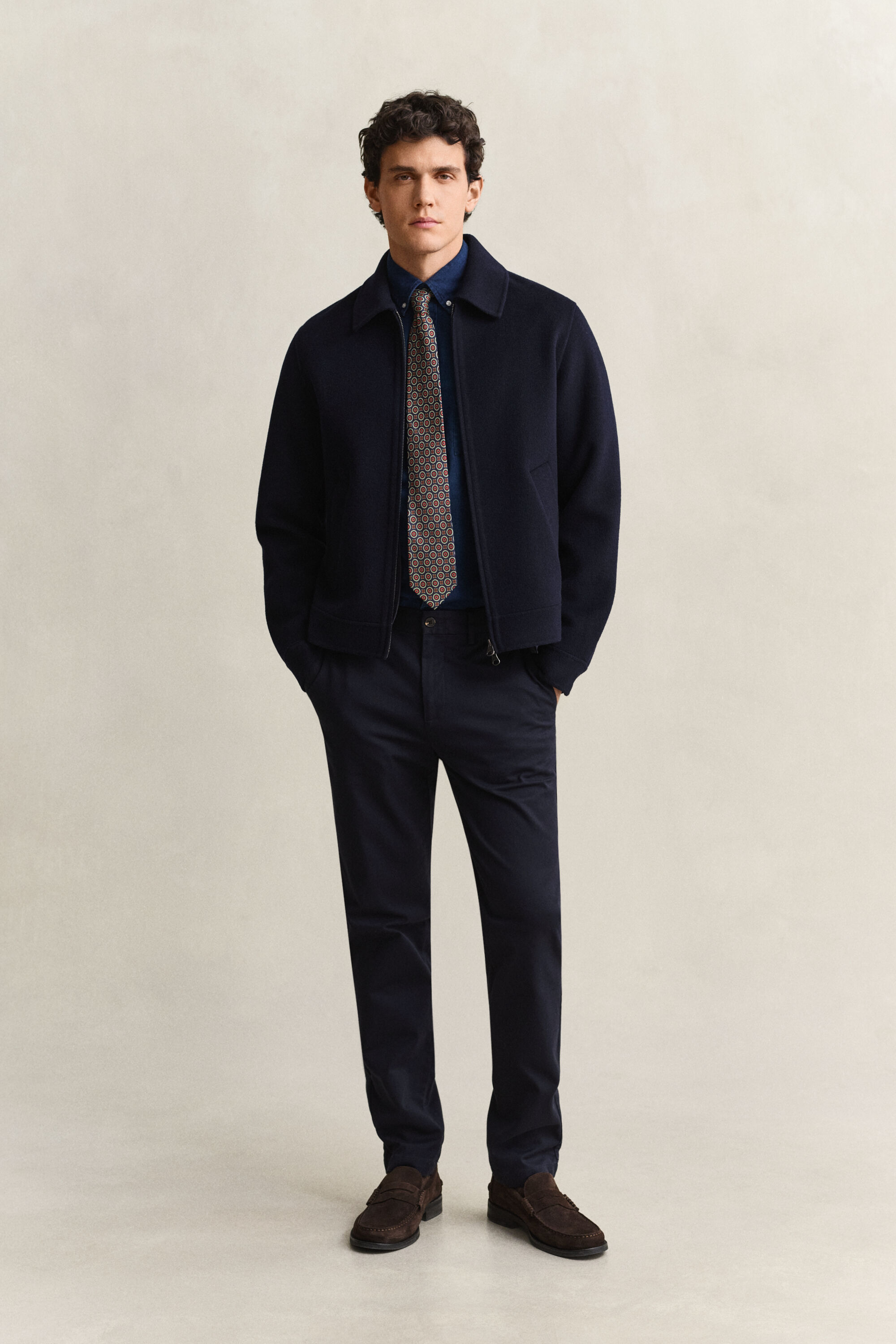 Slim Fit Smart Chinos