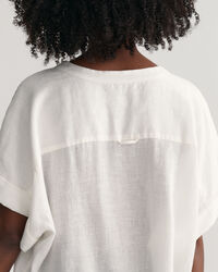 Linen Short Sleeve Caftan