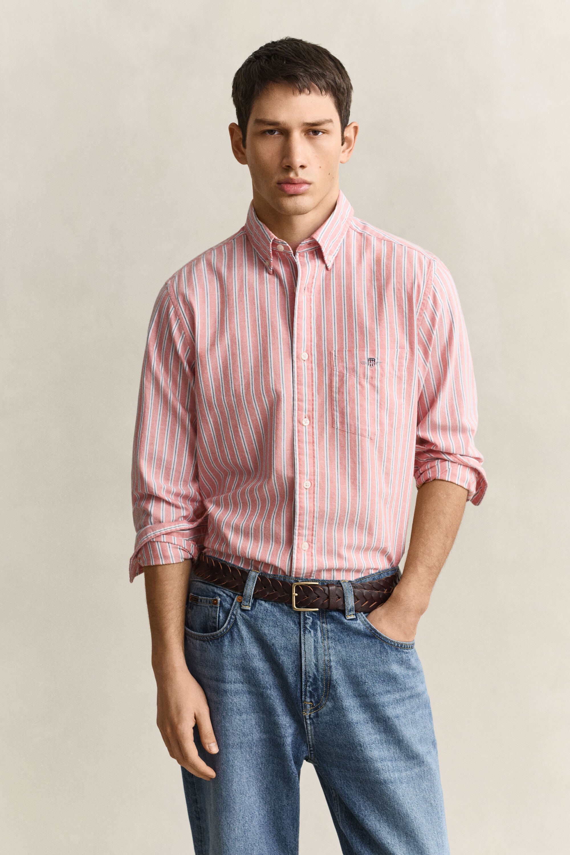 Striped Classic Oxford Shirt