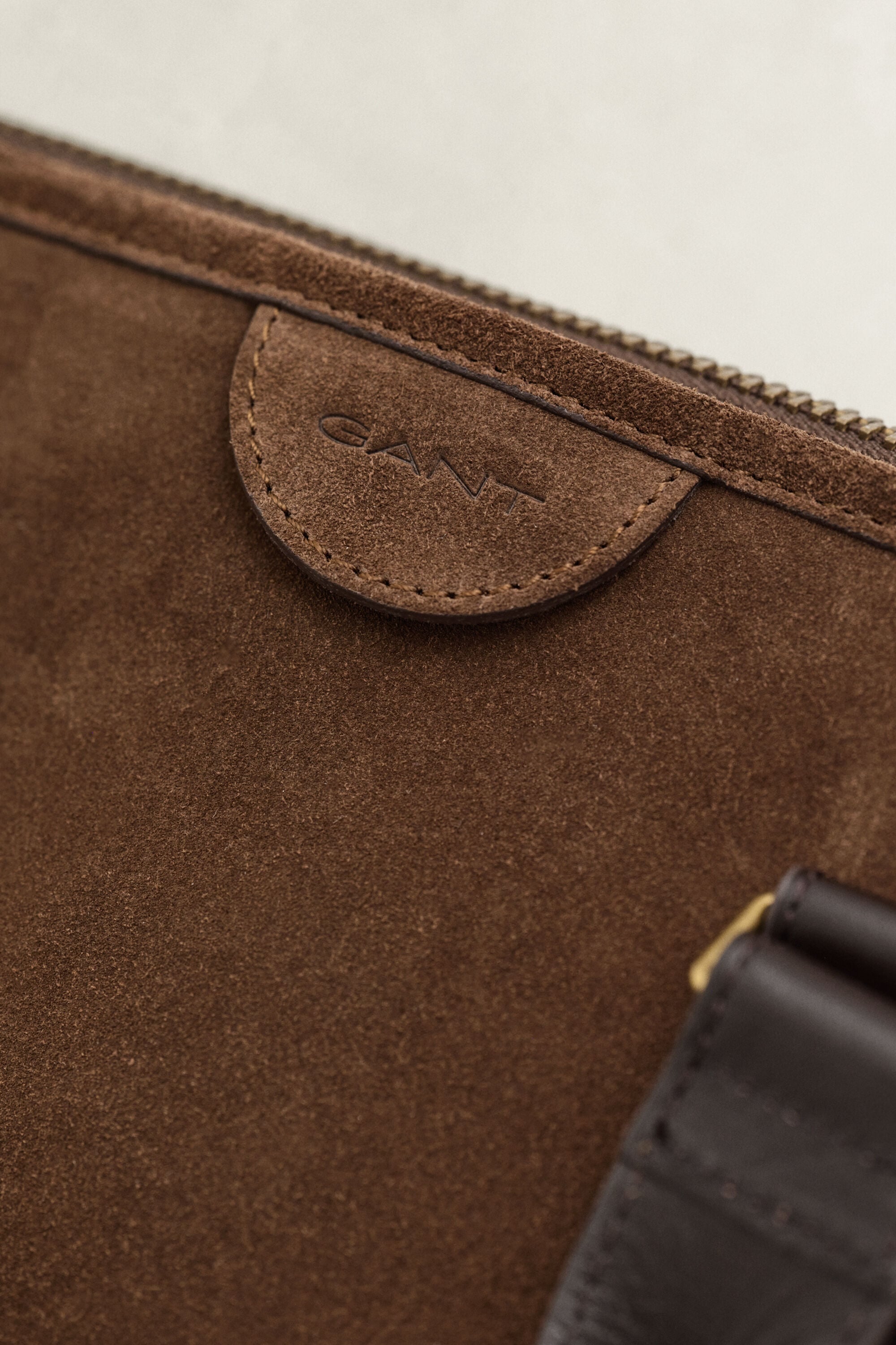 Suede Commuter Bag