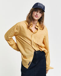 Regular Fit Striped Poplin Shirt