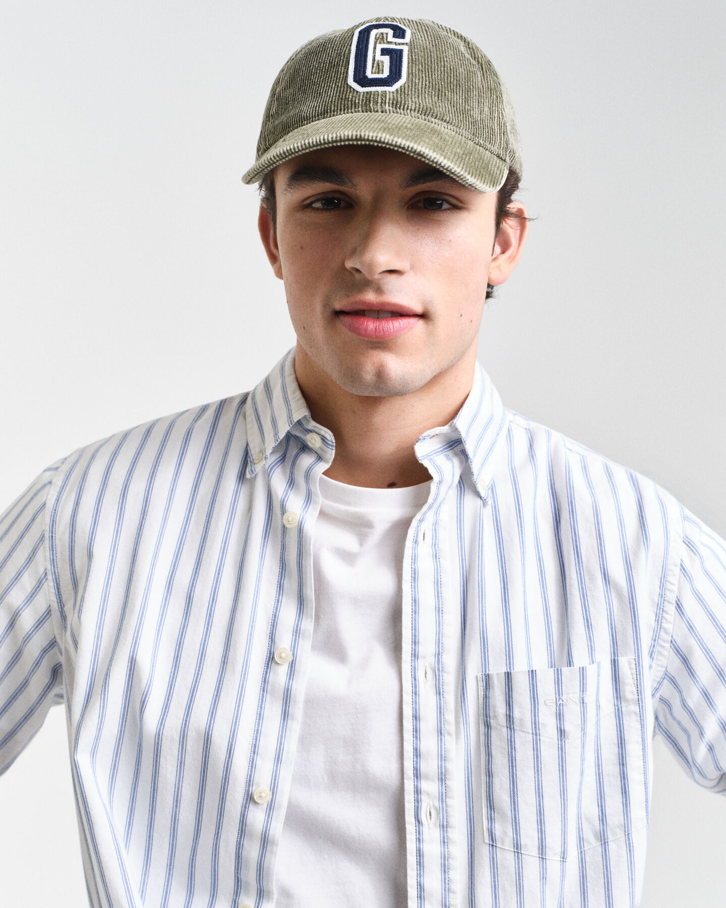 Regular Fit Striped Archive Oxford Shirt