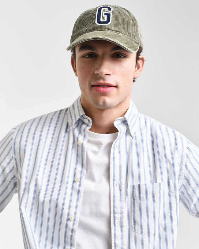 Regular Fit Striped Archive Oxford Shirt