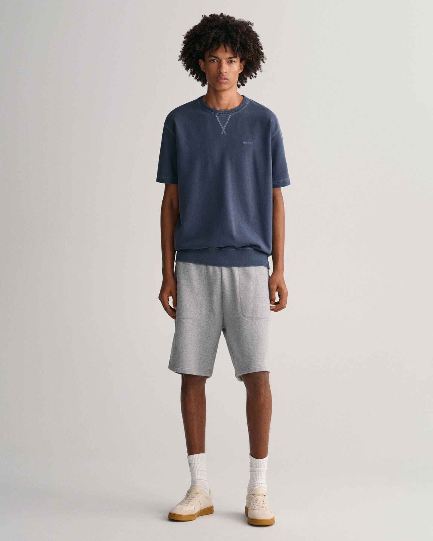 Sunfaded Short Sleeve Sweatshirt