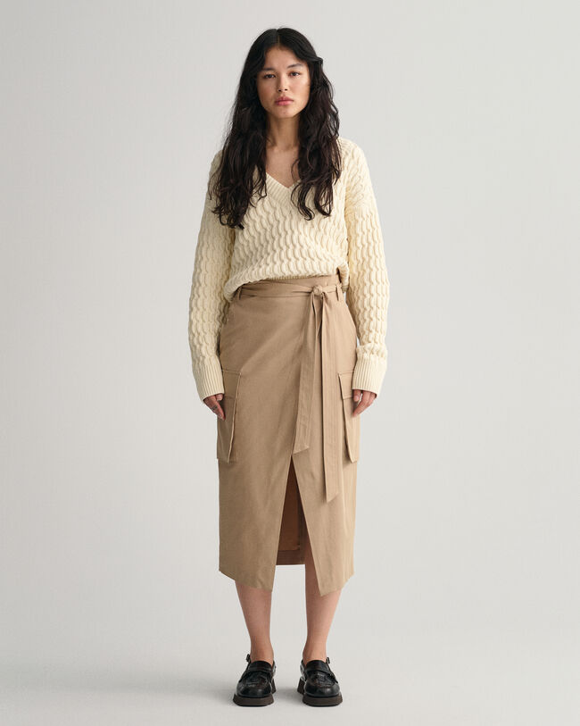 Utility Chino Skirt