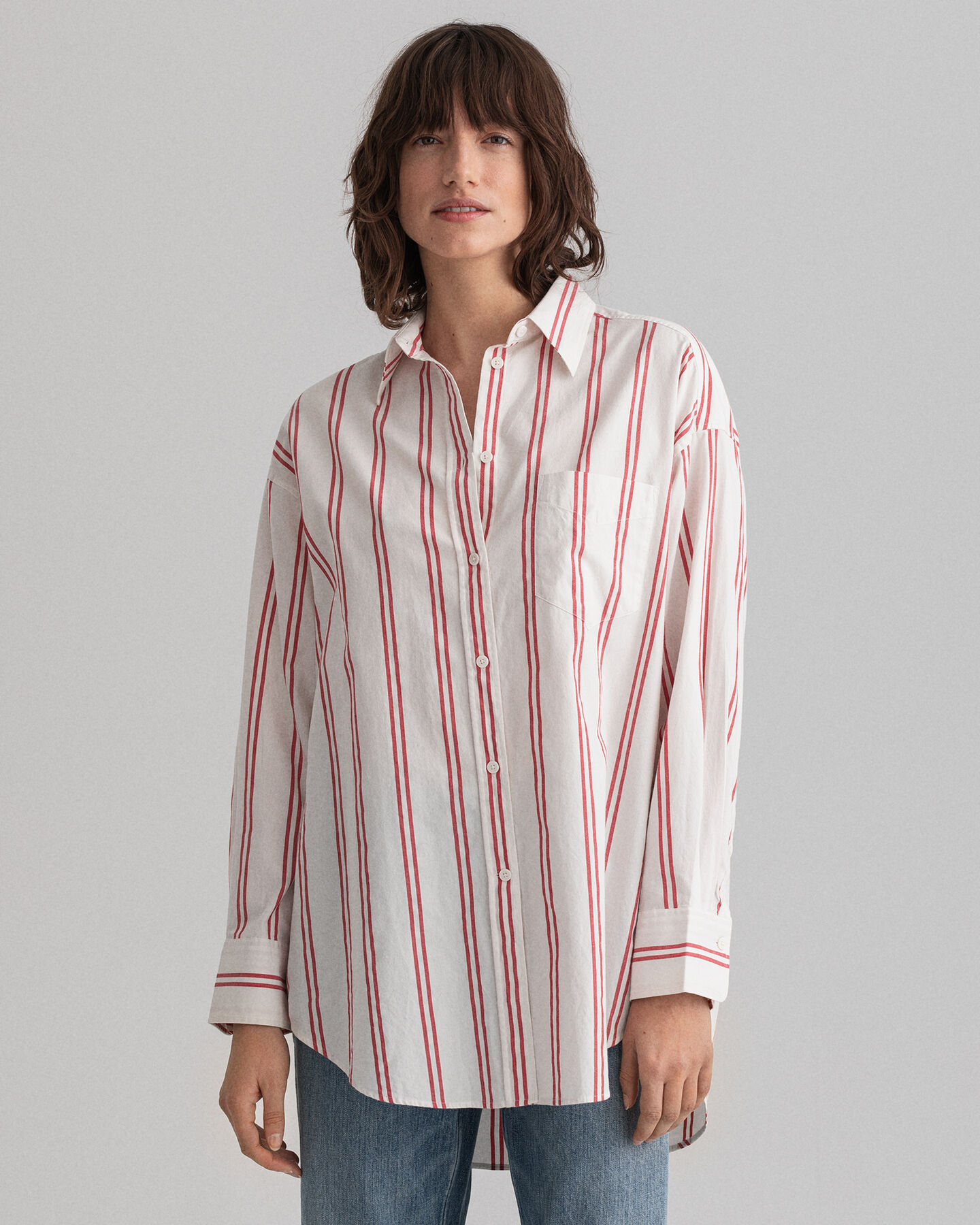 Oversized Stripe Shirt
