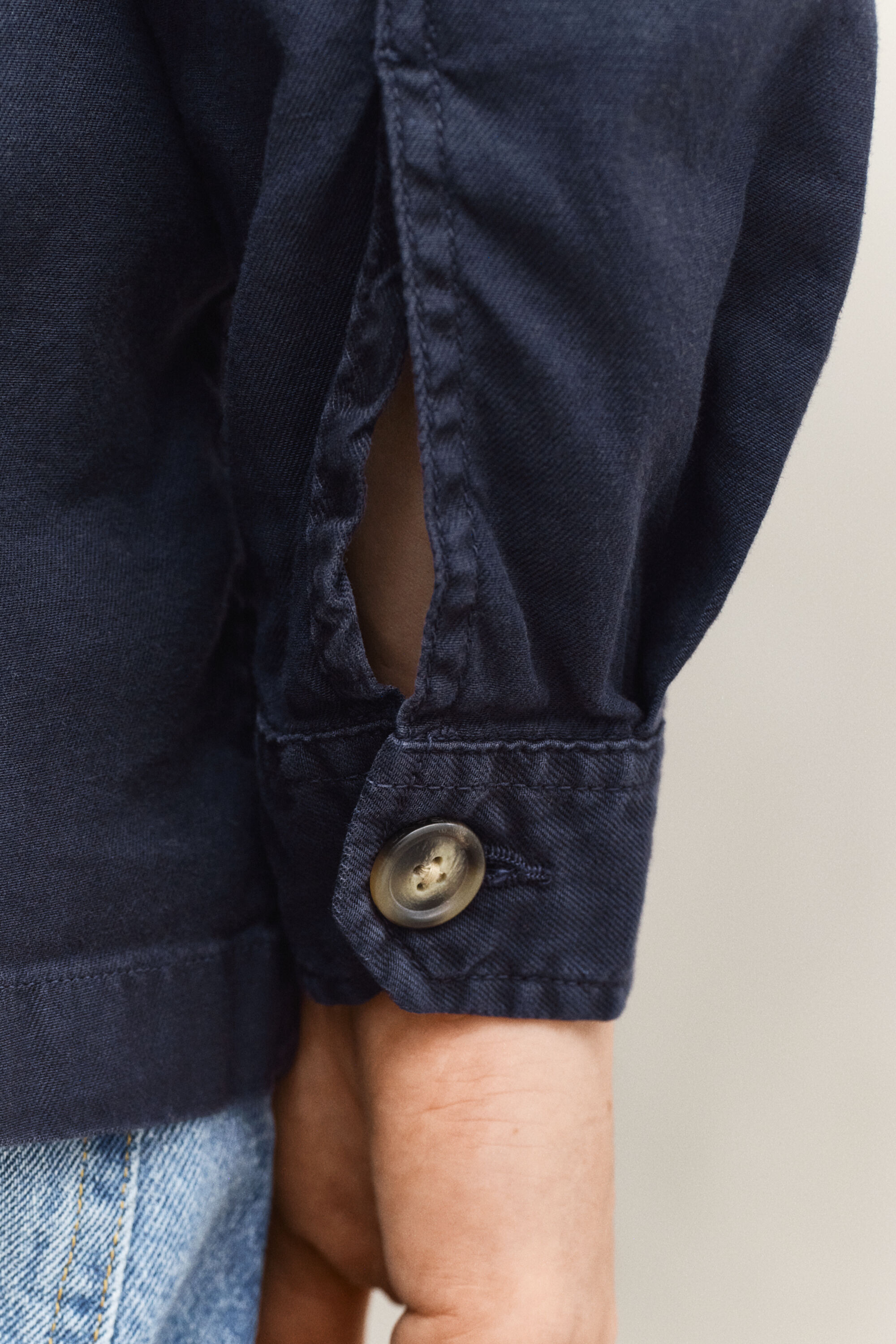 Linen Blend Overshirt