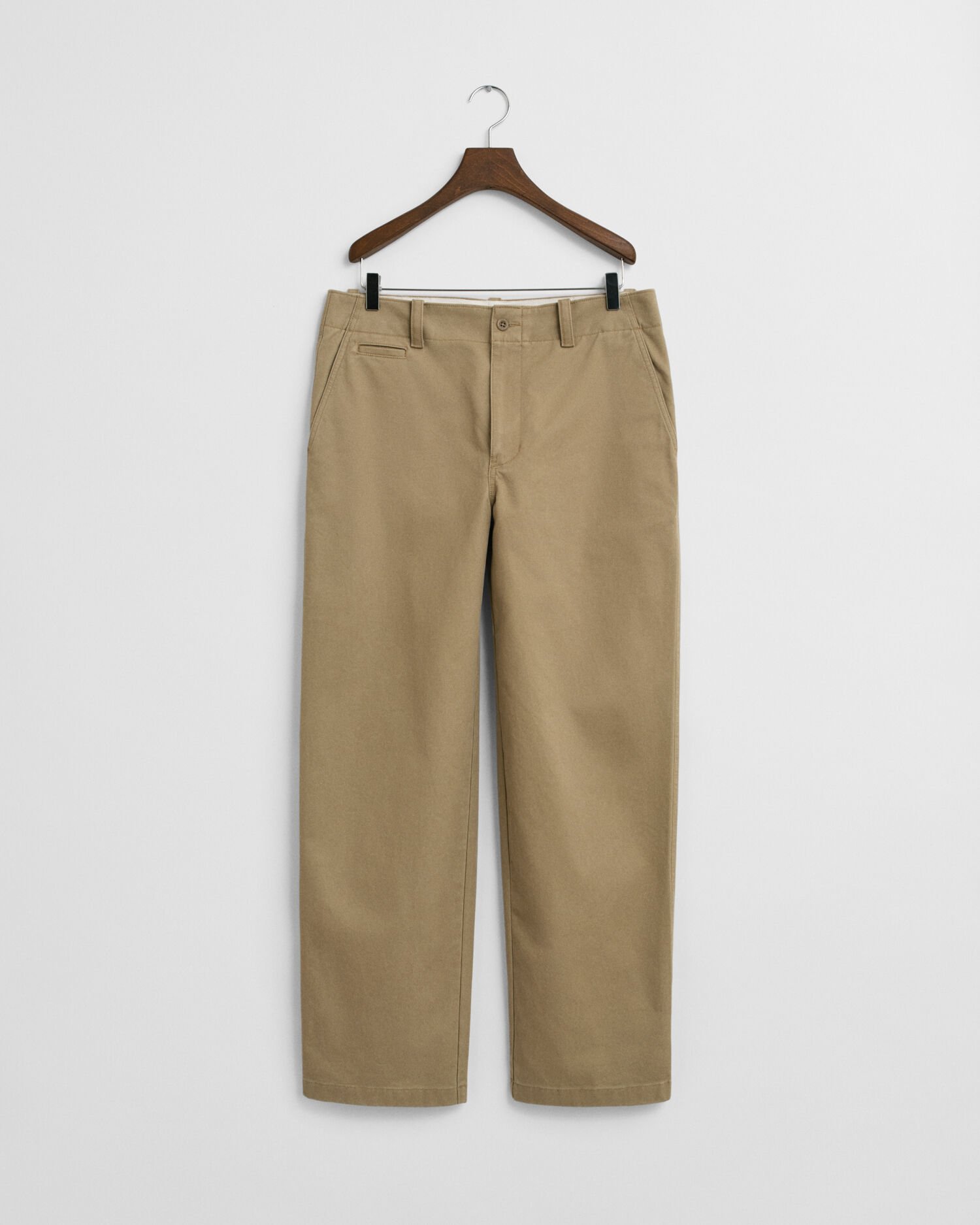 Relaxed Fit Cotton Twill Chinos