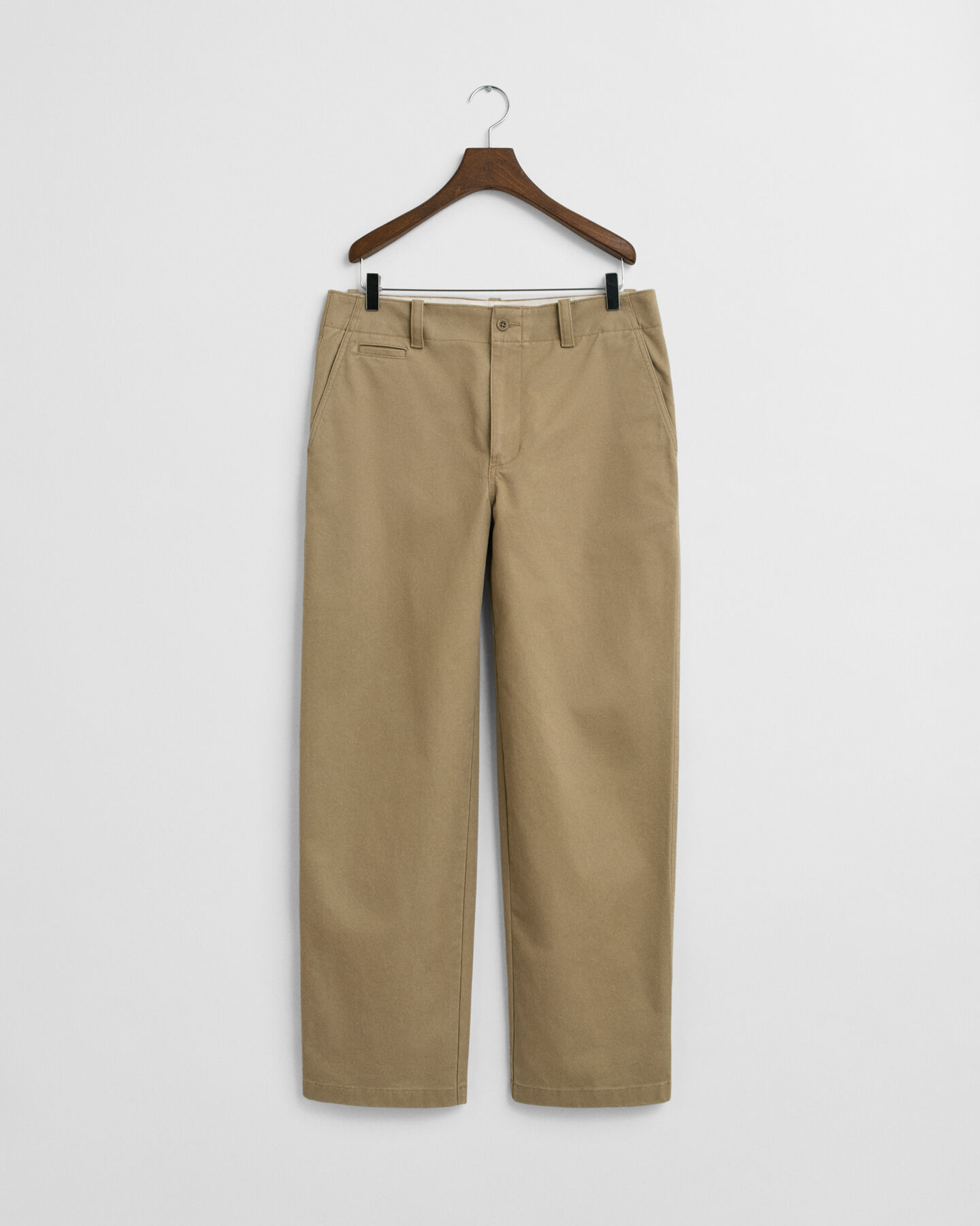Relaxed Fit Cotton Twill Chinos