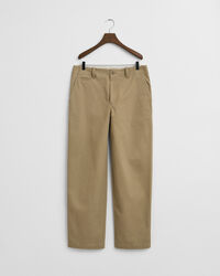 Relaxed Fit Cotton Twill Chinos