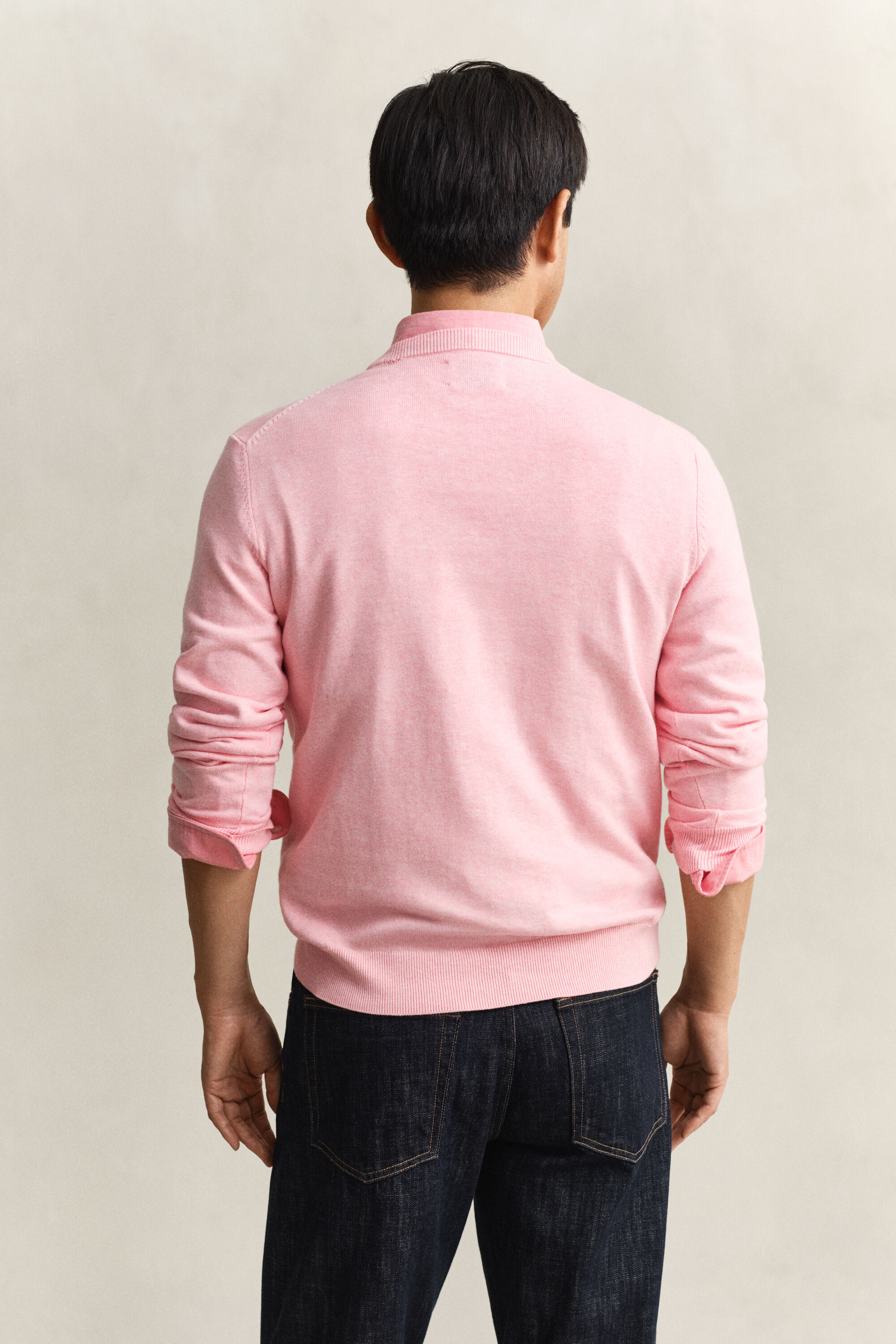Cotton Crew Neck Sweater