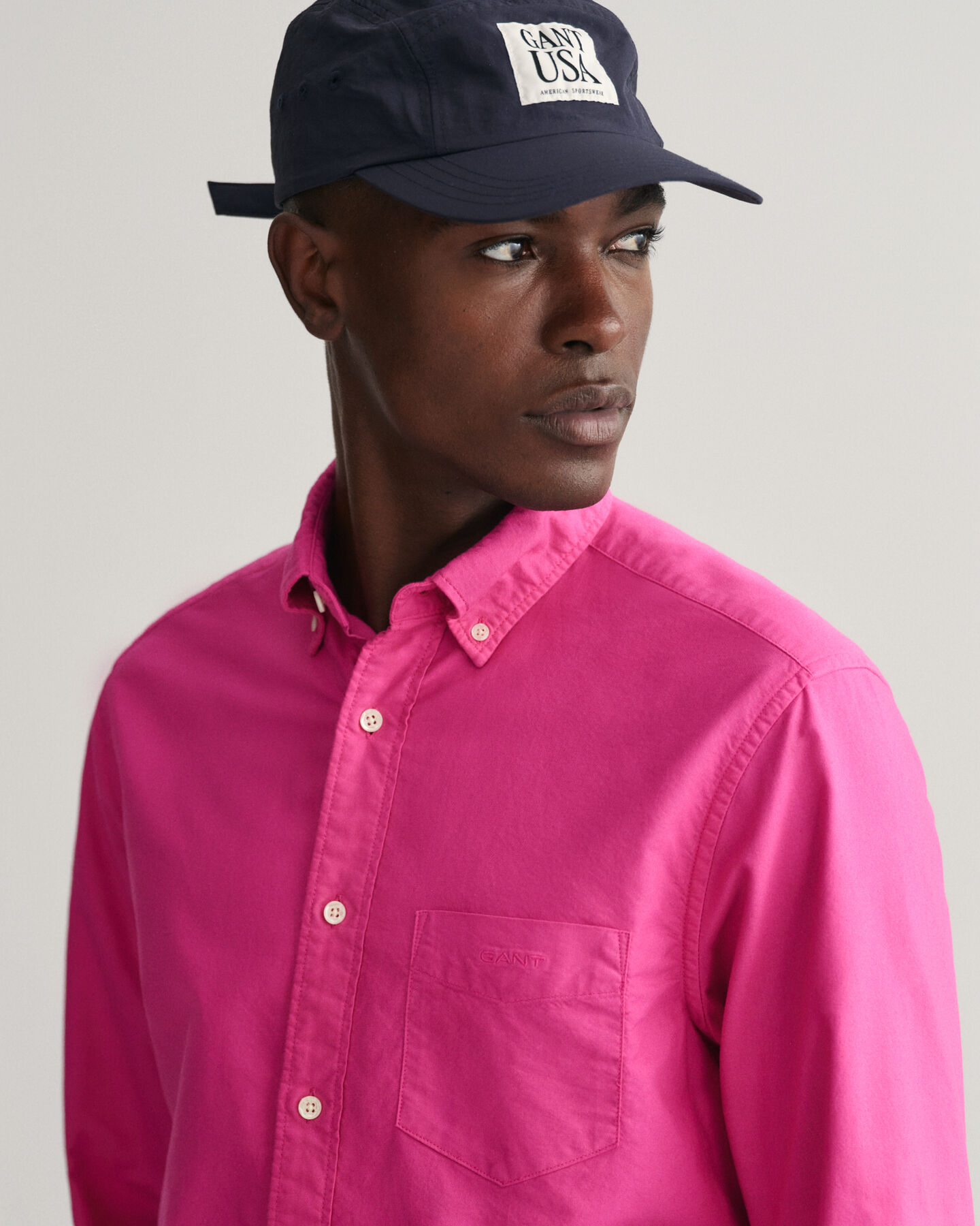 Regular Fit Sunfaded Oxford Shirt