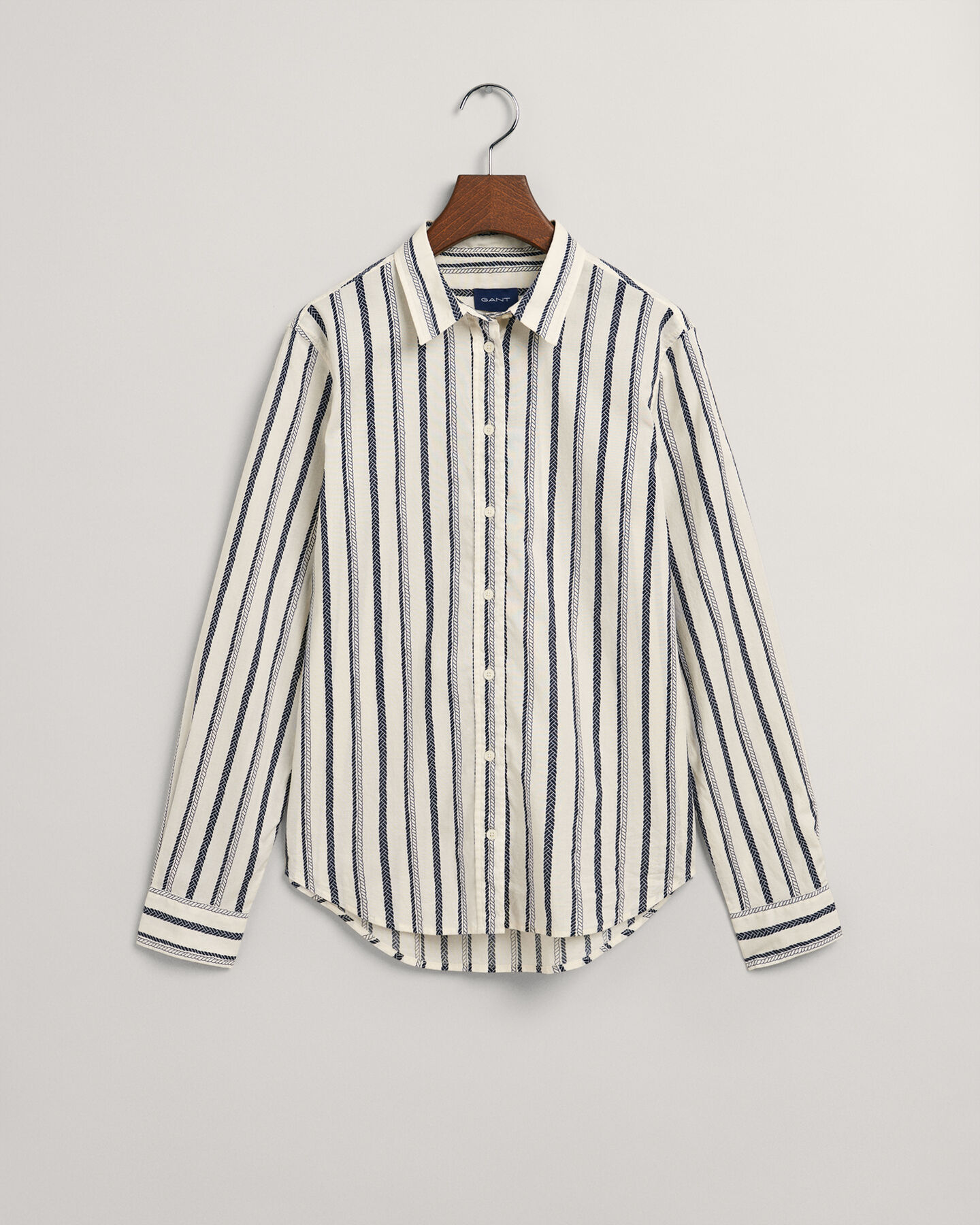 Regular Fit Rope Cotton Voile Shirt