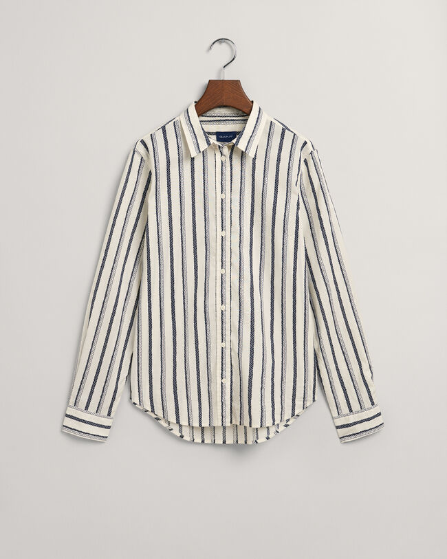 Regular Fit Rope Cotton Voile Shirt