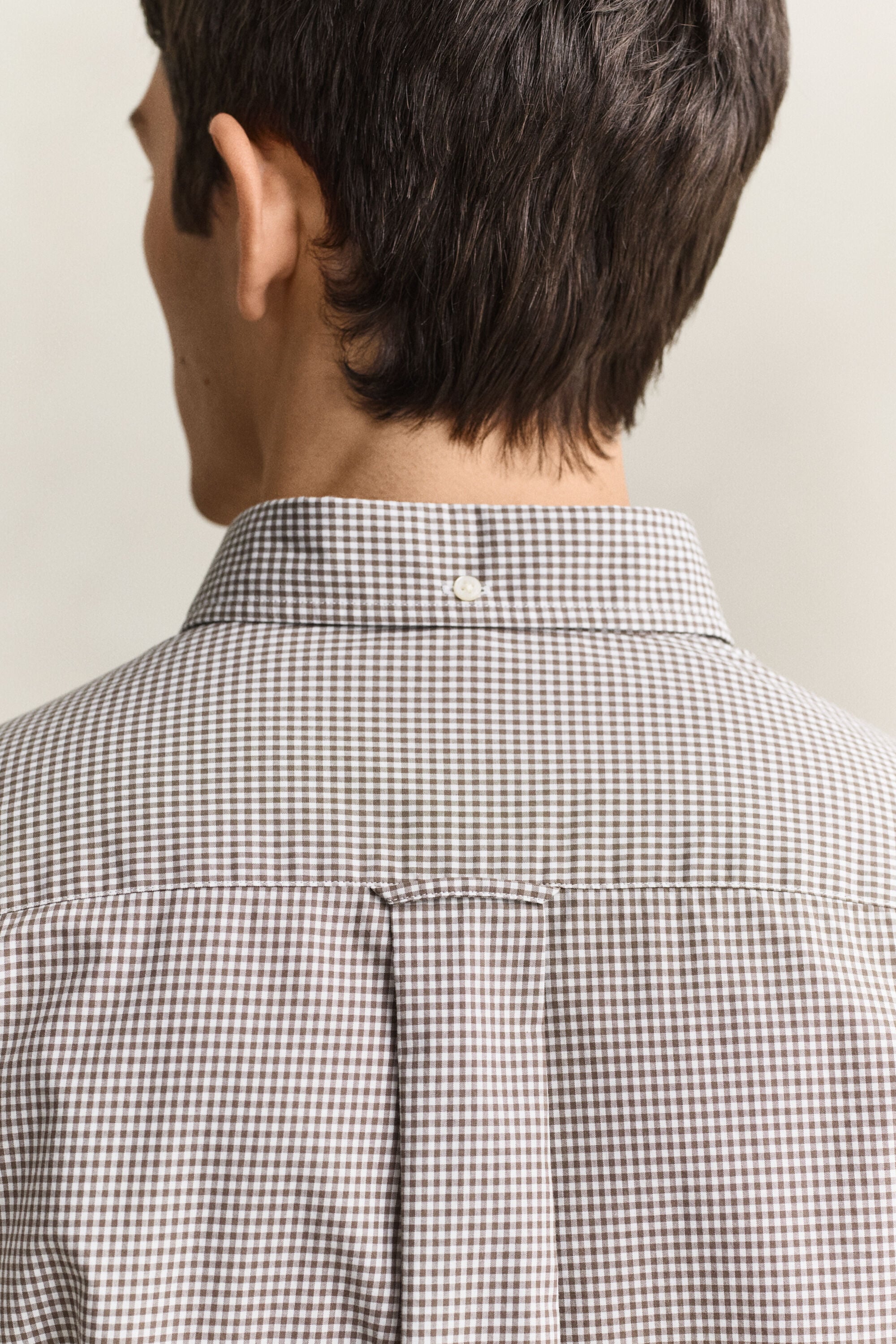 Gingham Classic Poplin Shirt
