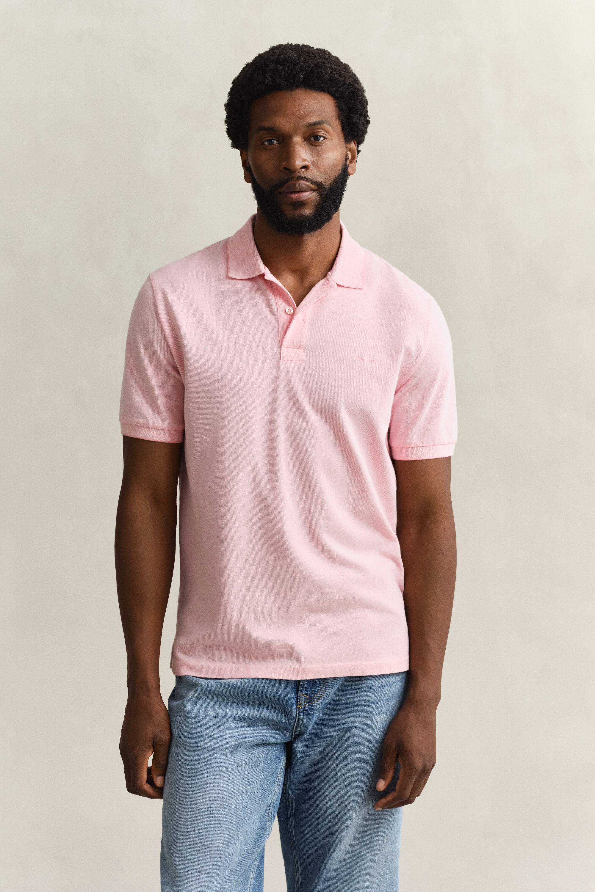 Two-Toned Polo Shirt