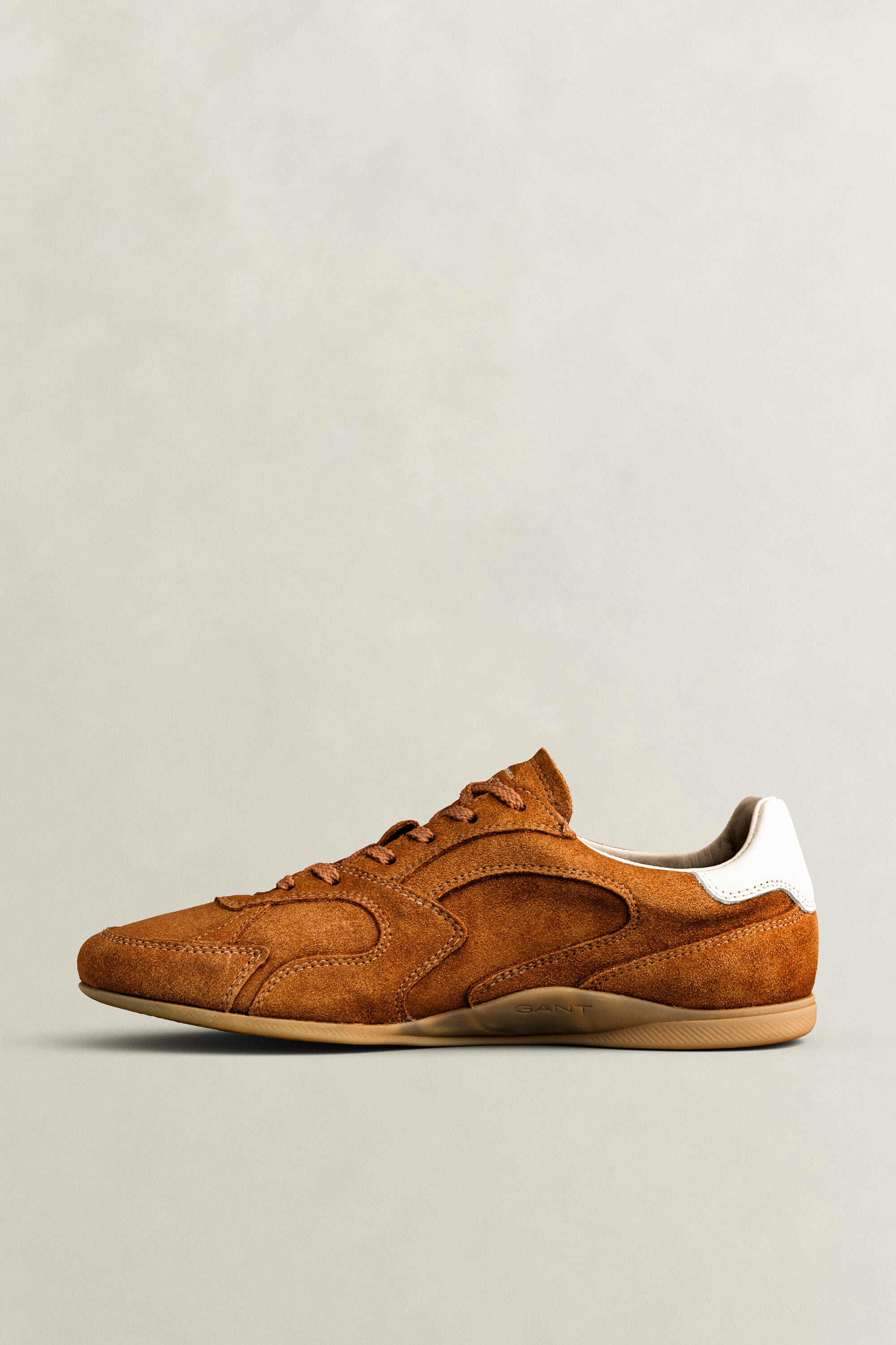 Sperly Suede Sneakers — COGNAC BROWN