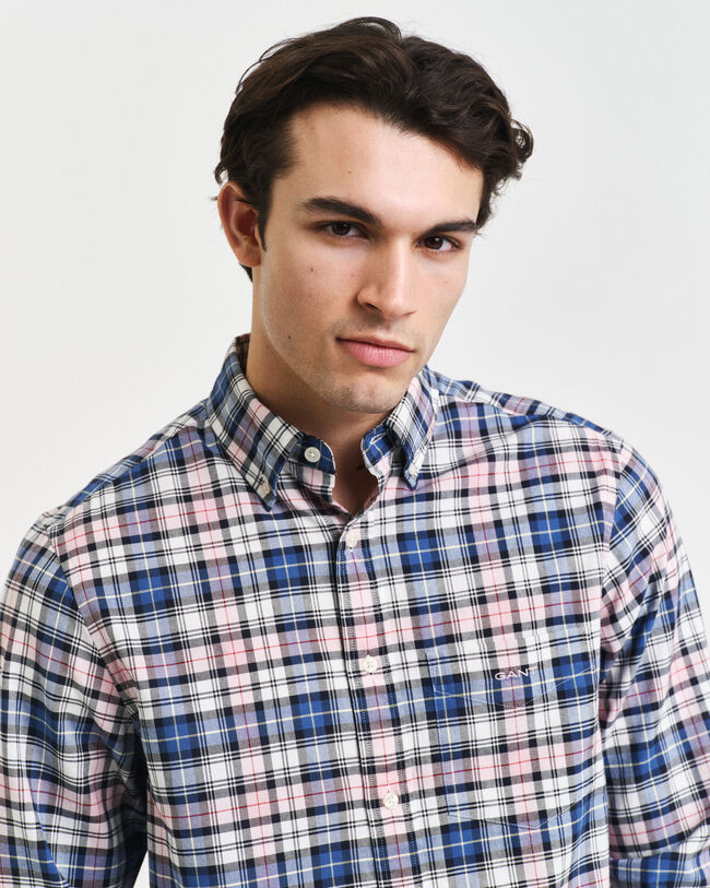 Regular Fit Checked Archive Oxford Shirt