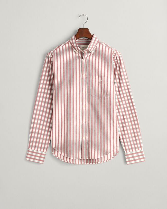 Regular Fit Striped Archive Oxford Shirt