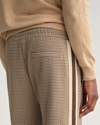 Houndstooth Tracksuit Pants