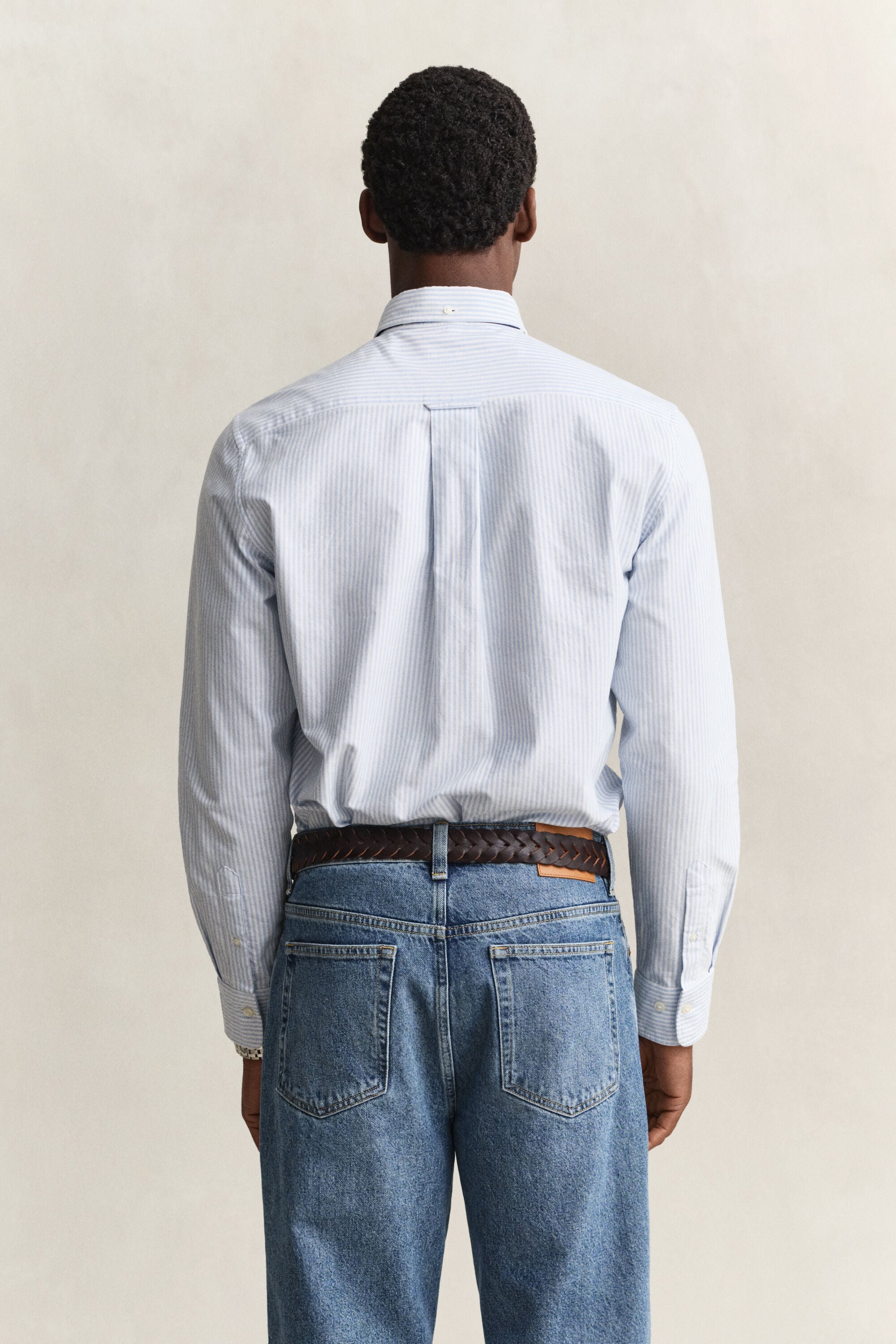 Banker Stripe Classic Oxford Shirt