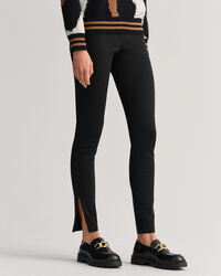 Side Zip Jersey Leggings