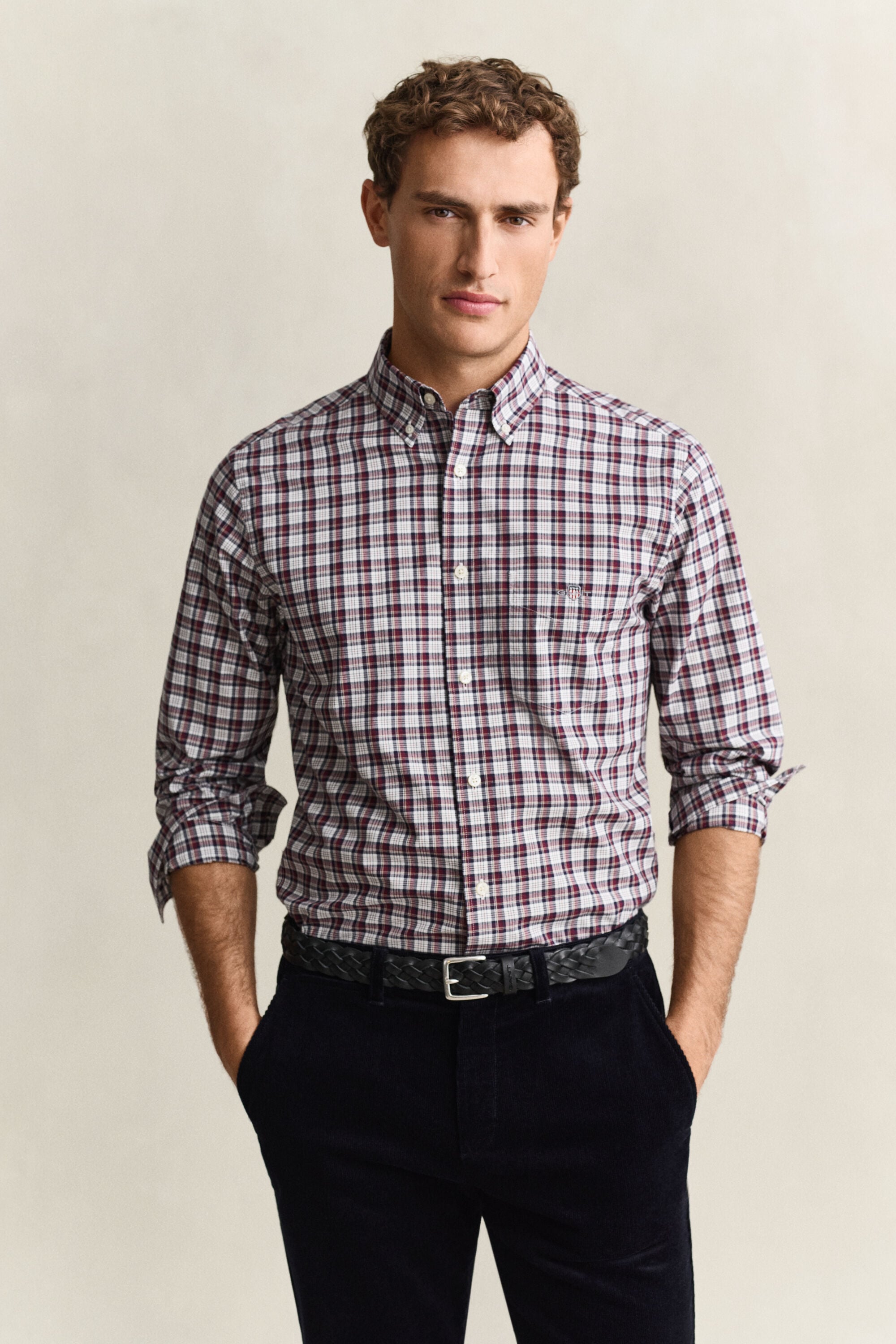 Checked Poplin Shirt